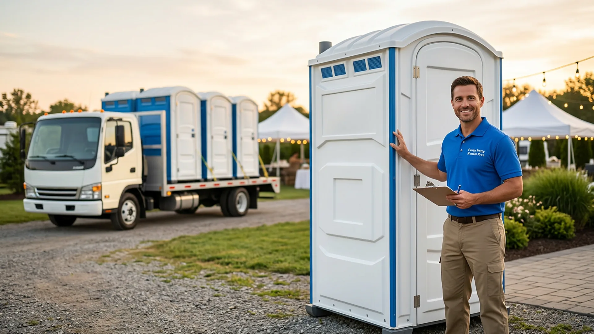 Spotless Porta Potty Rental Brookville, OH Nearby